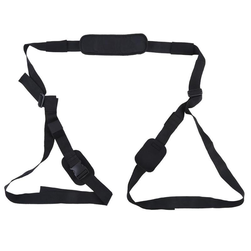 Portable Kayak Canoe SUP Surfboard Adjustable Nylon Carrying Strap Belt with Paddle Loop - Image 1
