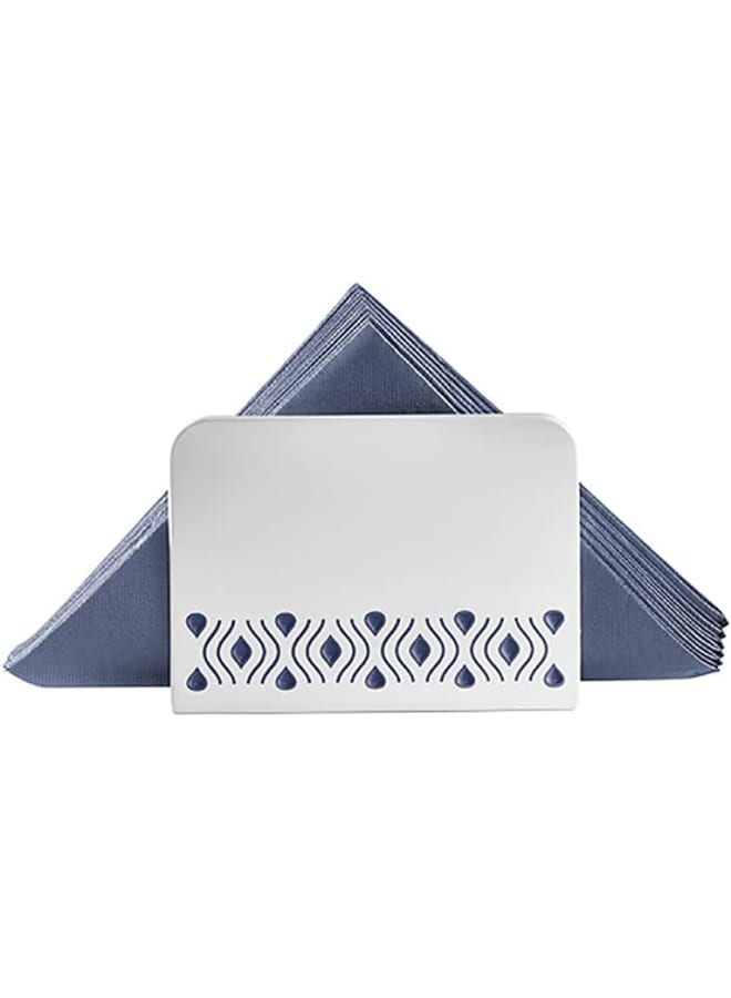 ستيفان بلاست، سلسلة بلو توسكا، حلقة منديل طعام، جودة عالية للغاية، صنع في إيطاليا، 7.5 × 15.5 سم، راتنج. - Image 3