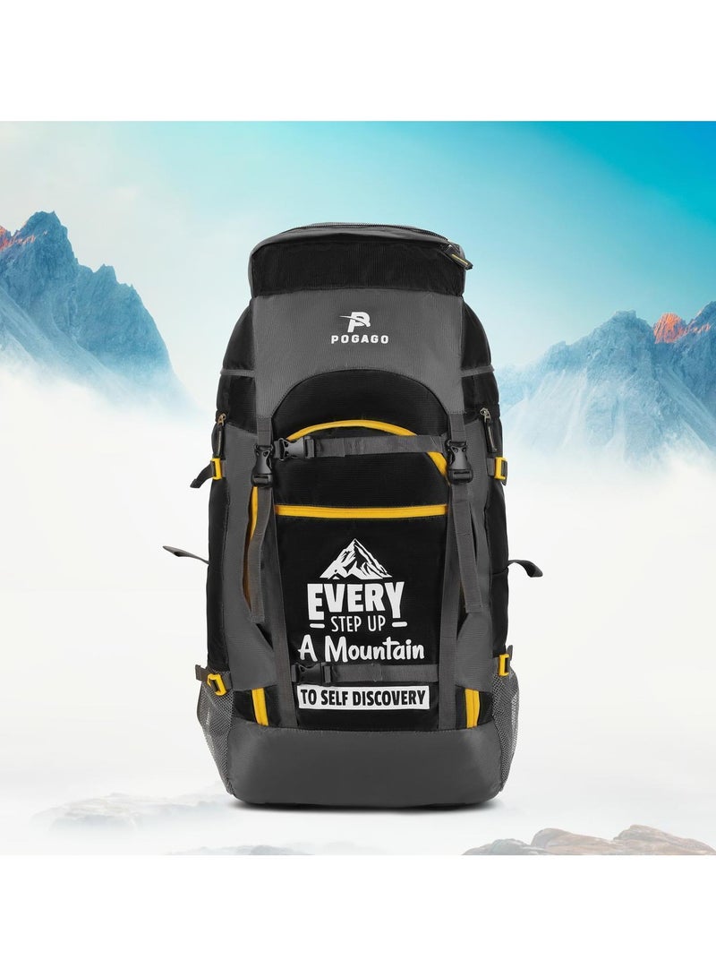 Pogago 75-Liter Travel Backpack – Hiking, Trekking, Camping Rucksack with Shoe Compartment - Image 2