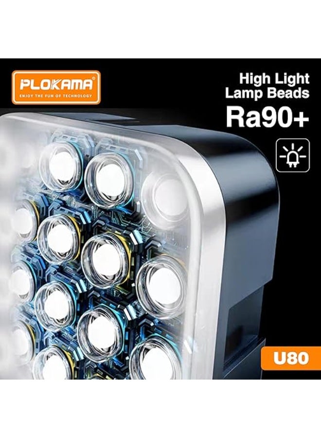 التخطيط ضوء U80 LED RGB للهاتف المحمول - Image 4