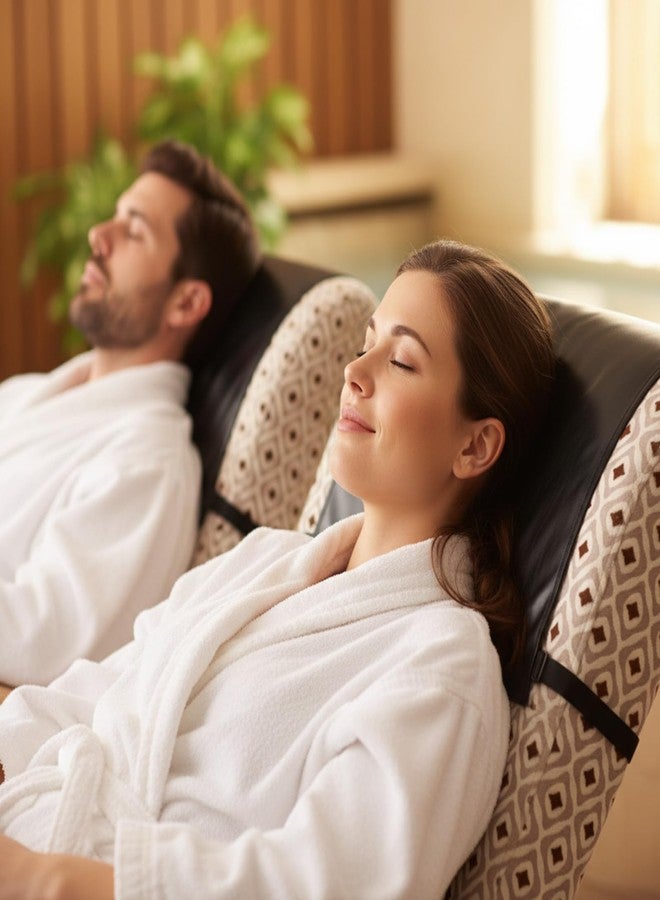 غطاء مسند رأس كرسي استرخاء مانع للانزلاق من جيلبروب، عبوة من قطعتين، مقاس 17 × 27 بوصة، أسود، مقاوم للماء، واقي مسند رأس الأريكة، غطاء مسند رأس جلدي قابل للغسل، مناسب للأثاث، غرفة المعيشة، كراسي المكتب - Image 3