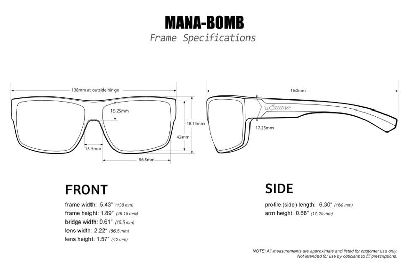 BOMBER MA104RMRF Safety Sunglasses for Men, 2-Tone Smoke Crystal frame, Red Mirror Polycarbonate Safety lens, Non-Slip foam lining, ANSI Z87+ Compliant, Safe for Rugged Activity - MA104RM - Image 5