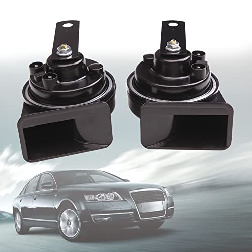 AOLIHAN Car Horn Loud Compatible with GM/Chrysler/Ford, 12V Waterproof Snail Horns 125db High/Low Tune (Horn with Plug for Ford) - Image 2