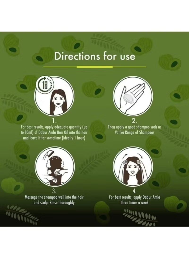 دابر زيت الشعر دابر املا 240 مل - Image 3