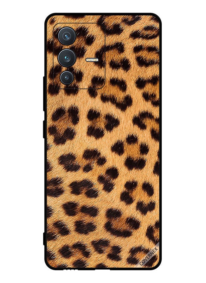 Protective Case Cover For vivo V23 5G Leopard Pattern