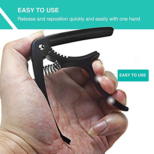 BLUEBERRY Capo-10 Guitar Capo for Acoustic and Electric Guitar, Ukulele Capo - Image 5
