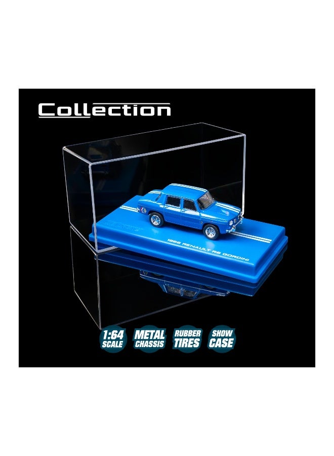 Majorette Metal Collection Series 60th Anniversary 1966 Renault R8 Gordini Die-cast Car (1:64, Blue) - Image 4