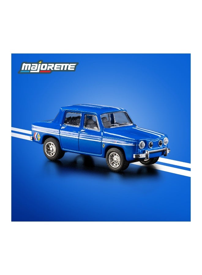 Majorette Metal Collection Series 60th Anniversary 1966 Renault R8 Gordini Die-cast Car (1:64, Blue) - Image 3
