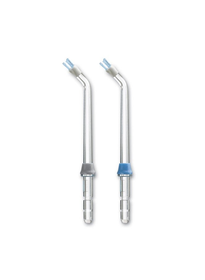 واتربيك أطراف بديلة أصلية لأداة إزالة البلاك من ووتربيك، أطراف بديلة لجهاز تنظيف الأسنان بالماء، PS-100E، قطعتان (ألوان متنوعة) - Image 1