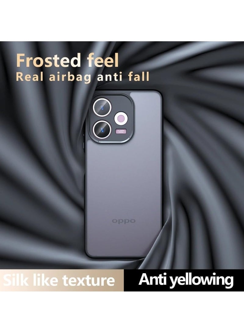 general Case for Oppo A5 Pro, Skin Friendly Matte Brushed Clear Transparent Case Airbag Protector Yellowing Resistant Shockproof PC+TPU Protective Case - Image 5
