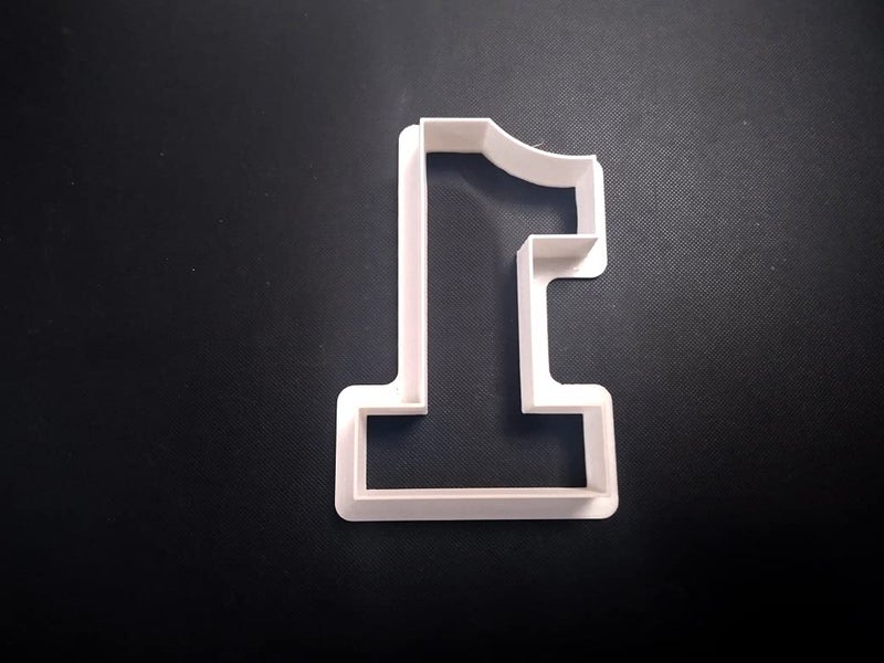 Surji 3D Surji Number 1 Cookie Cutter Plastic Biscuit Mould Fondant Cake Decorating Tools Surjiin - Image 3