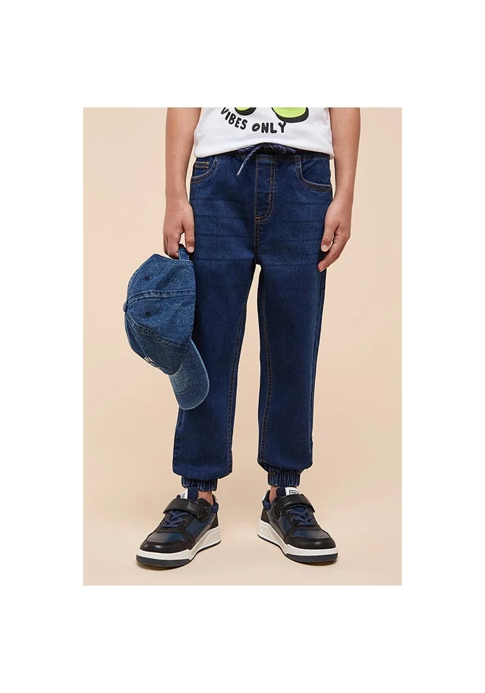 أر أند بي Faded Jogger Jeans with Drawstring Waist