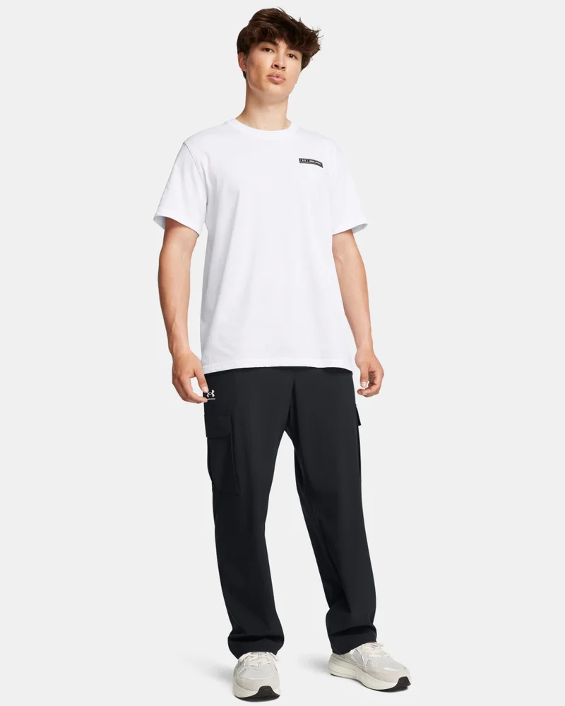 UNDER ARMOUR Black Men's Vibe Woven Cargo Pants for Men | Best Price UAE