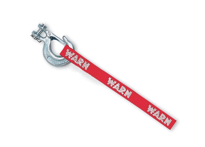 WARN 39557 5/16" Winch Clevis Hook and Strap for ATV - Image 1