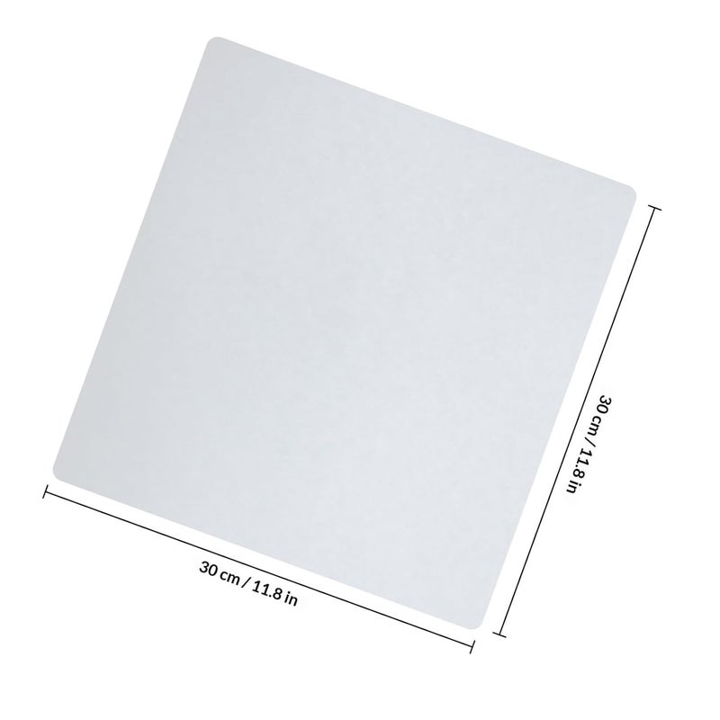 30 Pieces Qualitative Filter Paper Set 30x30cm Medium, Rapid, and Reduced Flow Laboratory Absorbing Sheets White Lab Experiment Filtration Paper for Scientific Use - Image 2
