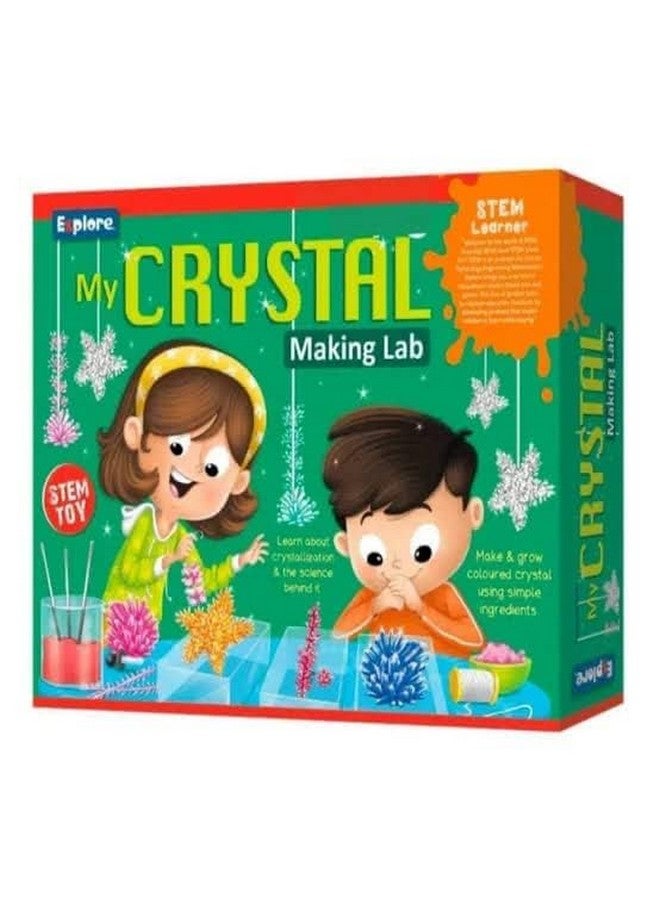 Goyal's Science Experiment My Crystal Making Lab STEM Learner | Educational DIY Activity Toy Kit for Kids Ages 6+ | Learning and Creative Fun for Boys and Girls - Image 1