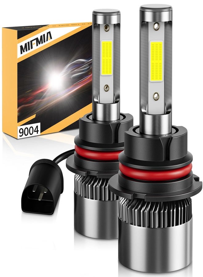 MIFMIA 9004 6500K White 800% Brightness 40000LM, Non-Polarity Plug and Play with Fan, IP68 Waterproof Light Bulbs, Pack of 2 - Image 1