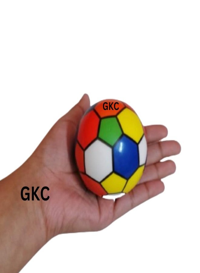 GKC Soft Colorful Sponge Ball for Kids, Girls, Boys, Adults | Multicolor (3 inch, Pack of 6) - Image 2