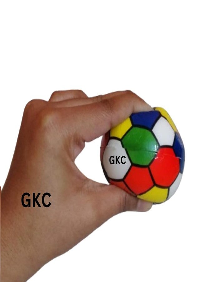 GKC Soft Colorful Sponge Ball for Kids, Girls, Boys, Adults | Multicolor (3 inch, Pack of 6) - Image 3