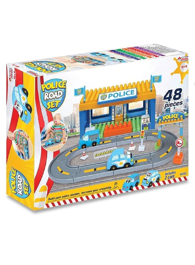 ديدي DD03322 مجموعة طريق الشرطة 48 قطعة - Image 1