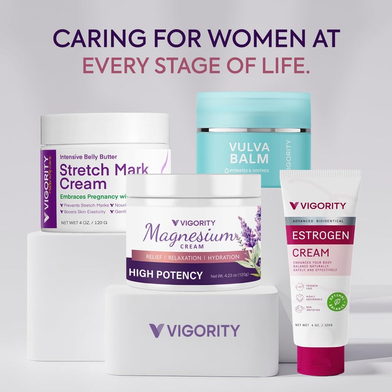 VIGORITY Magnesium Lotion for Kids & Babies Sleep - Bedtime Calming Body Cream with Natural Ingredients & Multi Vitamins - Topical Magnesium Soothing Relief, Promotes Relaxation (4.23 Ounce, Lavender) - Image 2