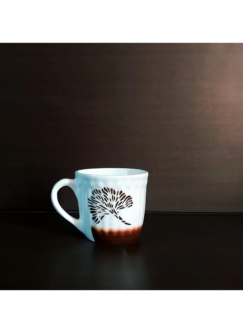 MOODY PANDA MOODY PANDA TreeBlossom Set of 6 Cups Cup Set of 6 Tea Cups Ceramic  - Image 3