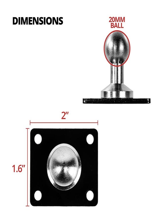 Tackform AMPS Pattern Drill Base Mount | 4-Hole Pattern - Image 4
