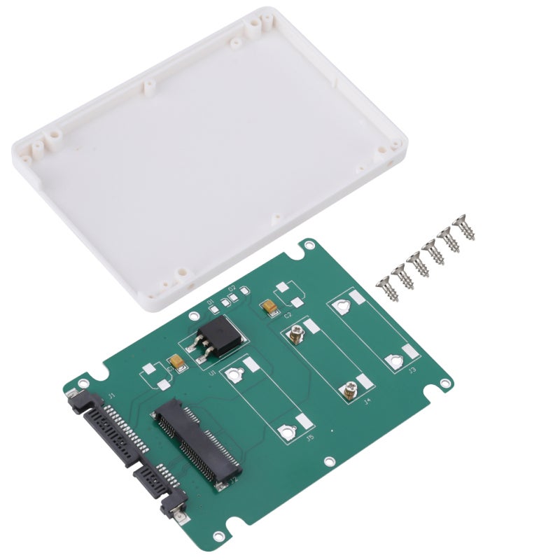 2.5 Inch SATA External Hard Drive Enclosure - Tool-Free Plug And Play Portable Storage Case for Desktop PC Laptop - Image 1