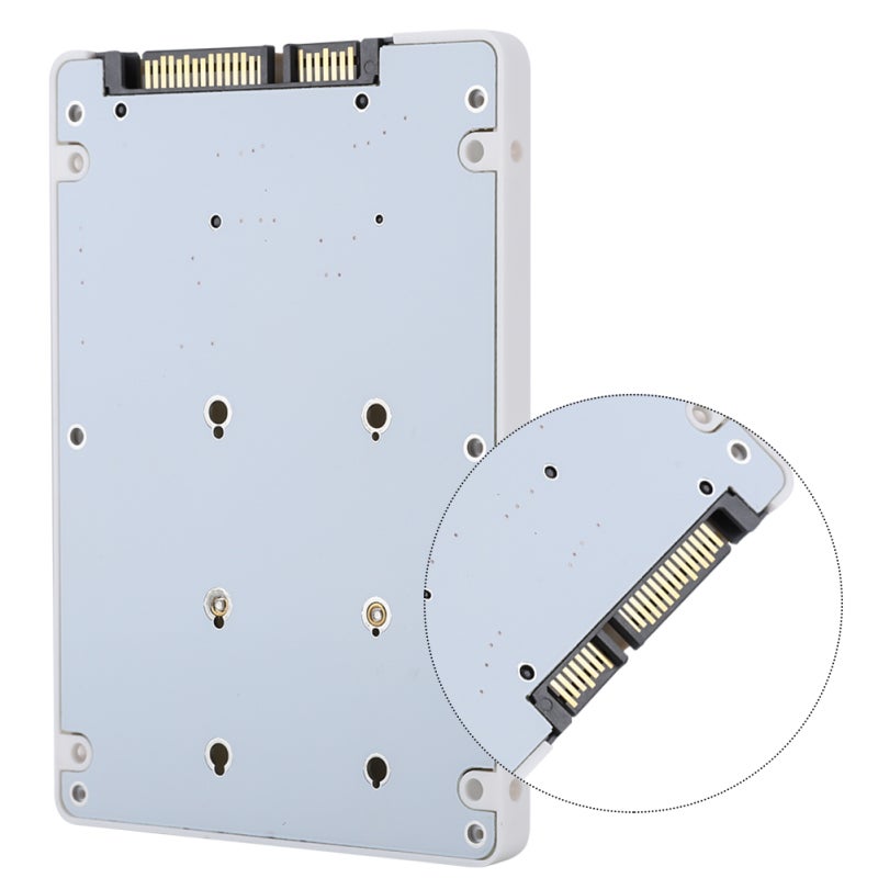 2.5 Inch SATA External Hard Drive Enclosure - Tool-Free Plug And Play Portable Storage Case for Desktop PC Laptop - Image 5