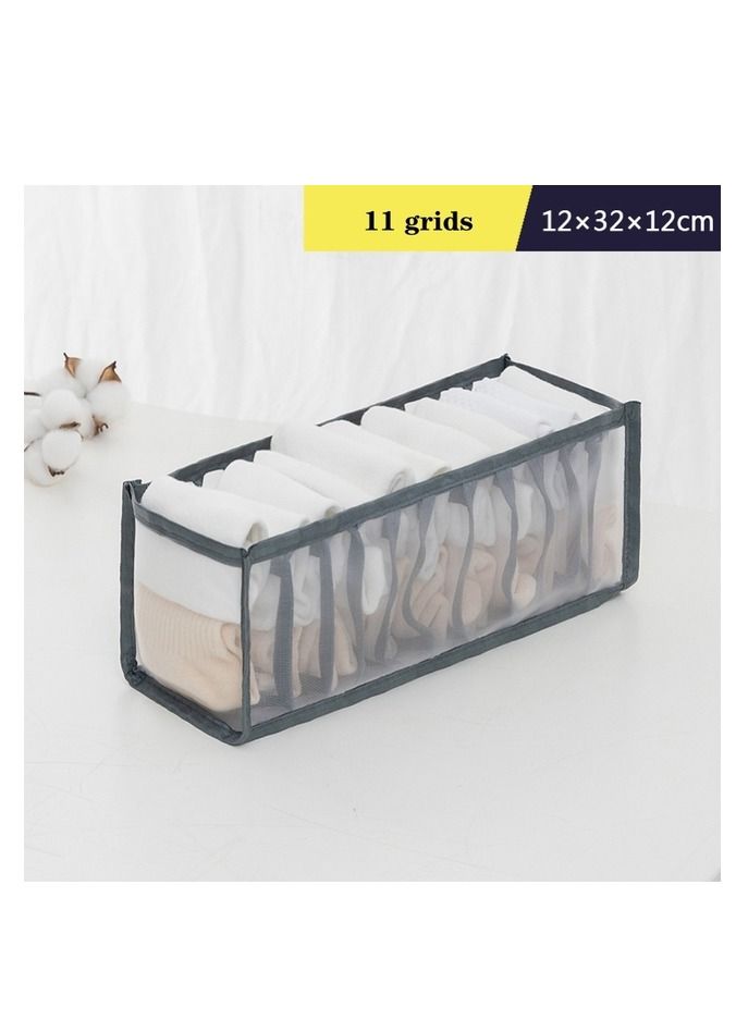 Altheqa Organizer Panties Socks Wardrobe Drawer Type Bra Underwear Thickened Mesh Grid - Image 1