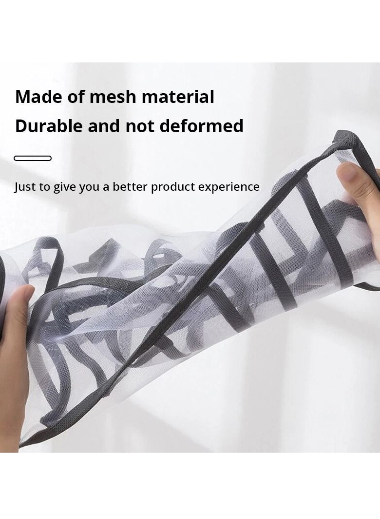 Altheqa Organizer Panties Socks Wardrobe Drawer Type Bra Underwear Thickened Mesh Grid - Image 3