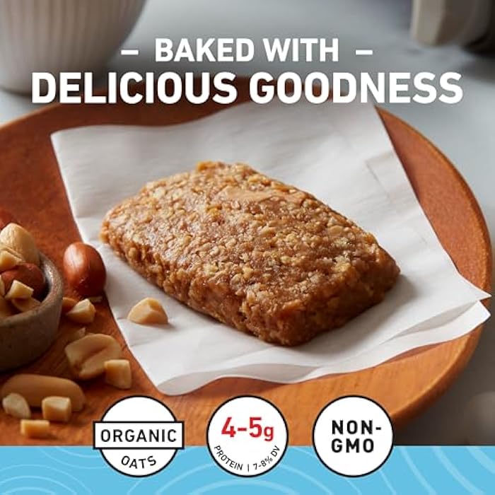 Clif Bar بار كليف ميني - مجموعة متنوعة - مصنوع من الشوفان العضوي - 4-5 جرام بروتين - غير معدّل وراثياً - نباتي - بار طاقة بحجم وجبة خفيفة - 0.99 أونصة (30 قطعة) - Image 4
