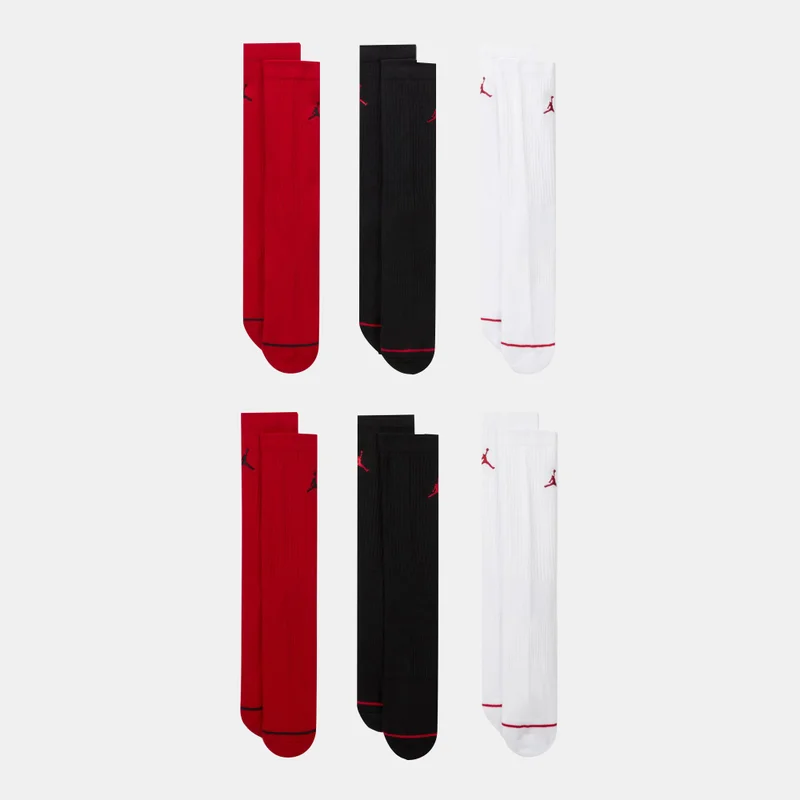 Jordan Everyday Cushioned Crew Socks (6 Pairs)
