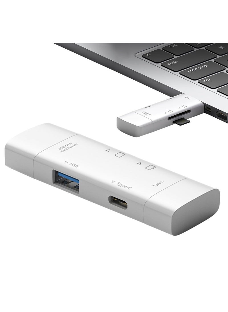 Usb Card Reader, Memory Card Adapter, Usb C to Micro S.d Card Adapter, Memory Card Reader, Usb3.0 Tf Memory Card Otg Typec Multi-Function Card Reader Compatible withh Os/linux and Other Systems