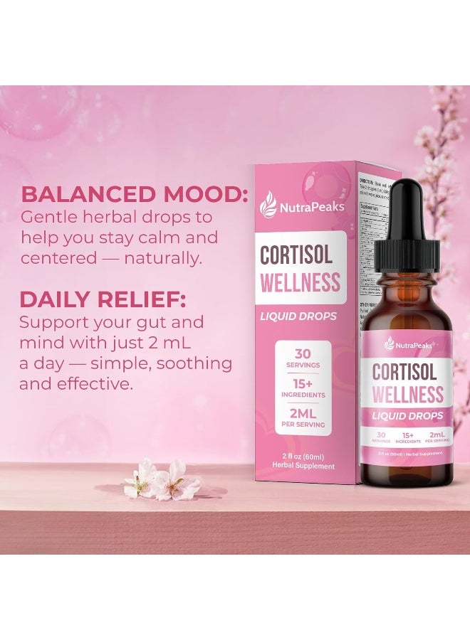NutraPeaks Cortisol Wellness Liquid Drops for Women - Image 3