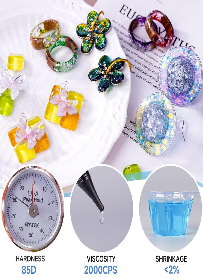 LET'S RESIN UV Resin, 300g Low Viscosity Crystal Clear Thin Resin Kit, Quick-Curing & Low Shrinkage Ultraviolet Epoxy Resin for Crafts, Casting, Silicone Molds - Image 3
