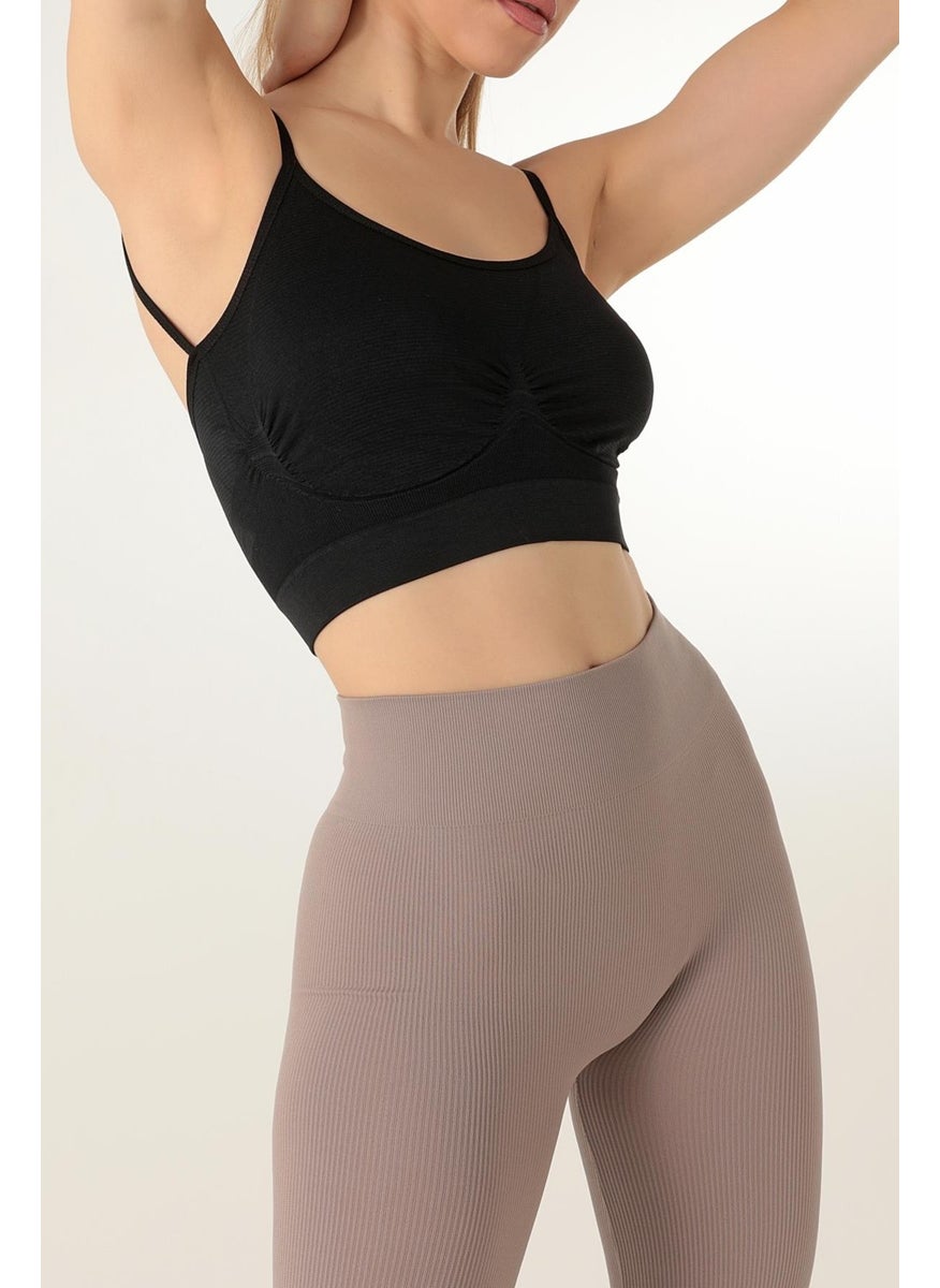 Miorre Thin Strap Unsupported Seamless Sports Bra  - Image 3