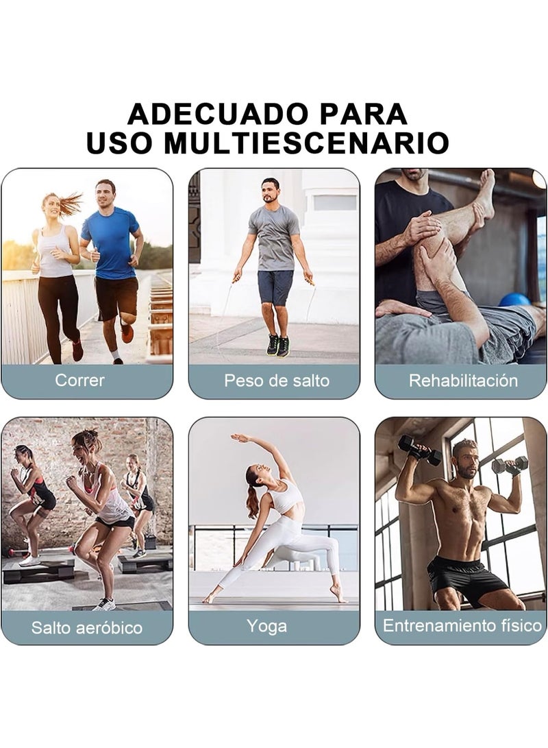 2 قطعة من أوزان الكاحل (وردي)