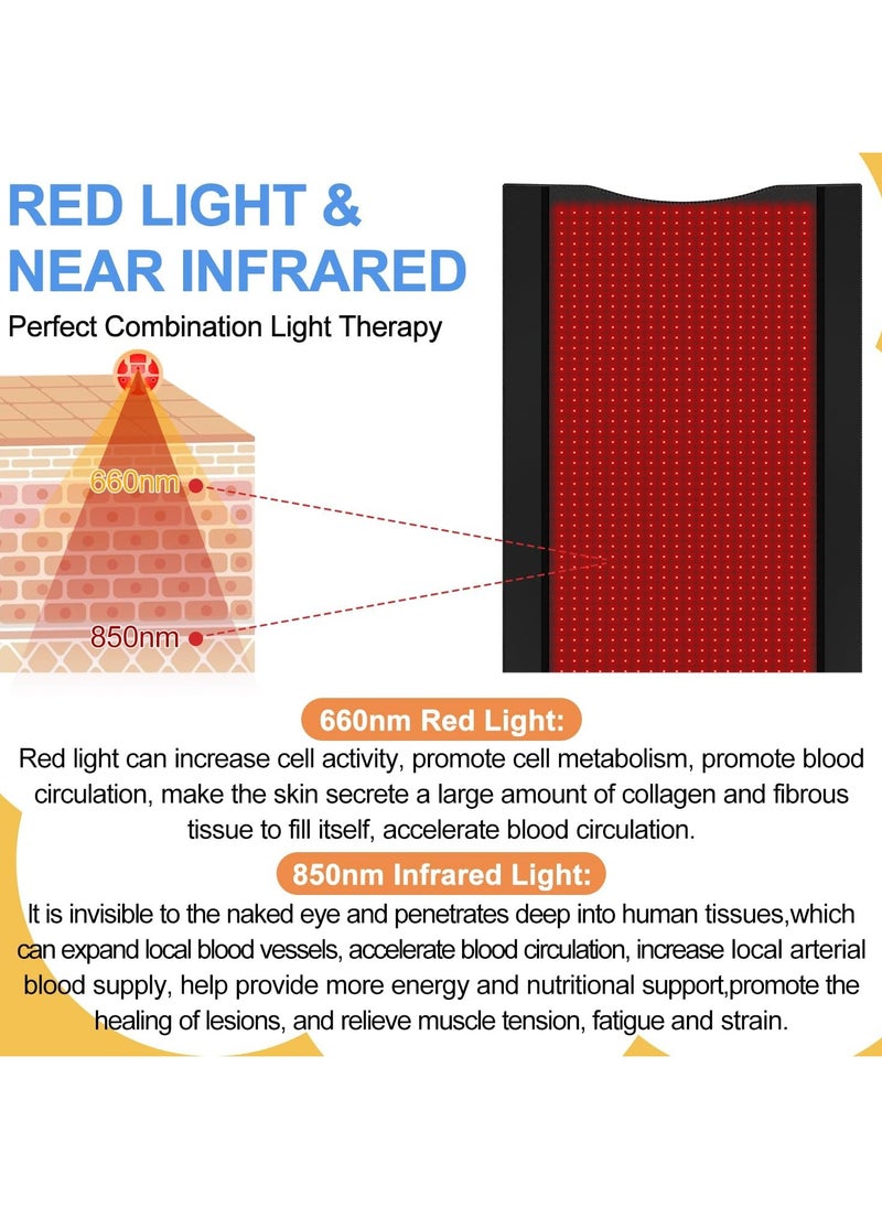 Ru syanl - New 2570pcs Dual Wavelength LED Beads 660nm and 850nm Red Light Therapy Mat Full Body Used to Relieve Pain 180cm*85cm - Image 1