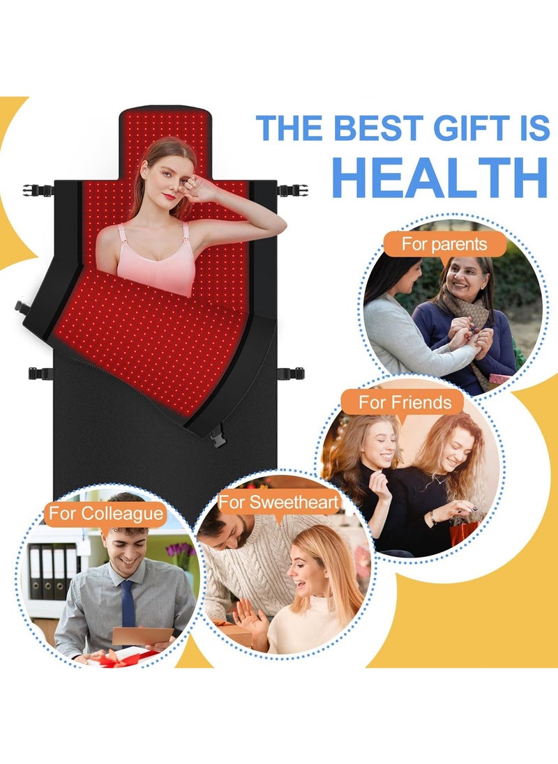 Ru syanl - New 2570pcs Dual Wavelength LED Beads 660nm and 850nm Red Light Therapy Mat Full Body Used to Relieve Pain 180cm*85cm - Image 1