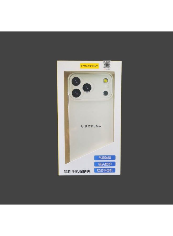 Pisen iPhone 17 Pro Max Case Clear Full-Coverage Phone Case - Image 5