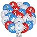 Lecpeting 30 Pcs Nautical Balloons Nautical Birthday Decoration Balloons 12 Inches Anchors Wheel Balloon for Navigation Themed Birthday Baby Shower Party Supplies - Image 3