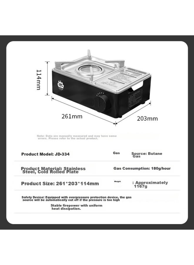Jinyu Portable Stove Outdoor Camping Cookware Cassette Magnetic Stove Gas Stove Outdoor Cooking Picnic Stove Burner - Image 5
