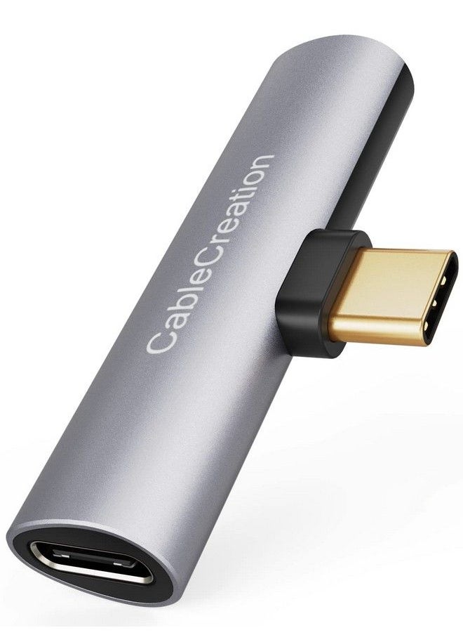 CableCreation - Usb C Splitter Audio And Charging Usb C Audio Adapter Type C Splitter For New Ipad Pro Macbook Air Galaxy S23 Ultra S9 S10 S20 S21 Ultra S22 Pixel 2 3 4 Xl Gray - Image 1