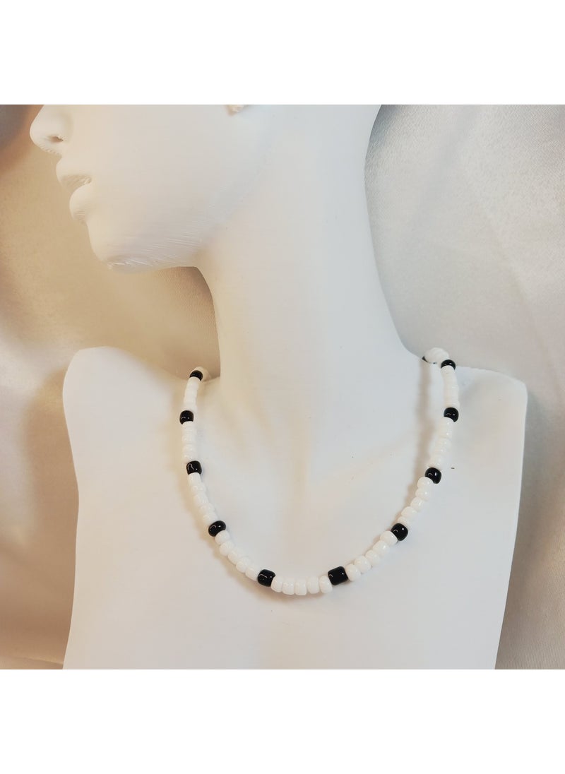 Handmade White Sand Bead String Necklace - pzsku/Z0EC9AE53D0958A606300Z/45/_/1737058590/6b4d24af-6def-458c-bfe5-4185ae3ddcb1