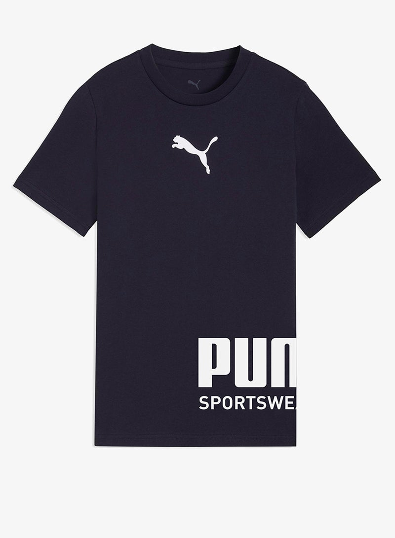 PUMA Youth Graphic Logo T-Shirt - Image 1