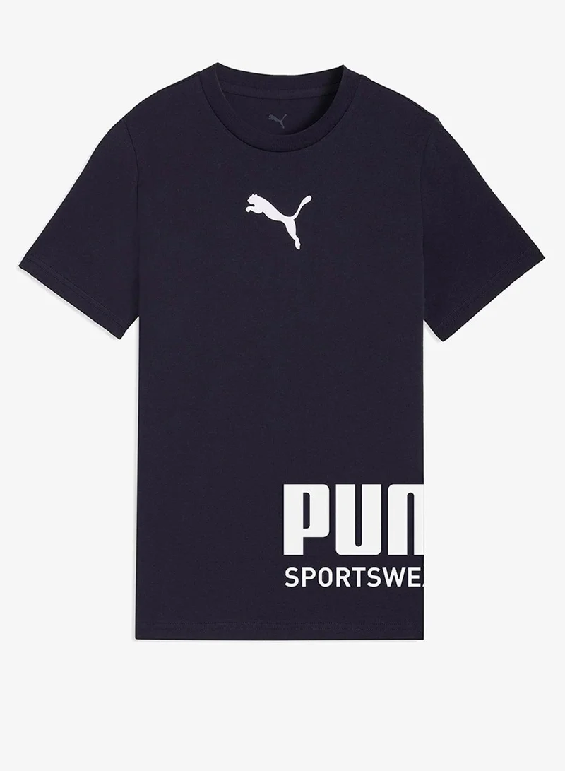 بوما تيشيرت برسومات شعار الشباب