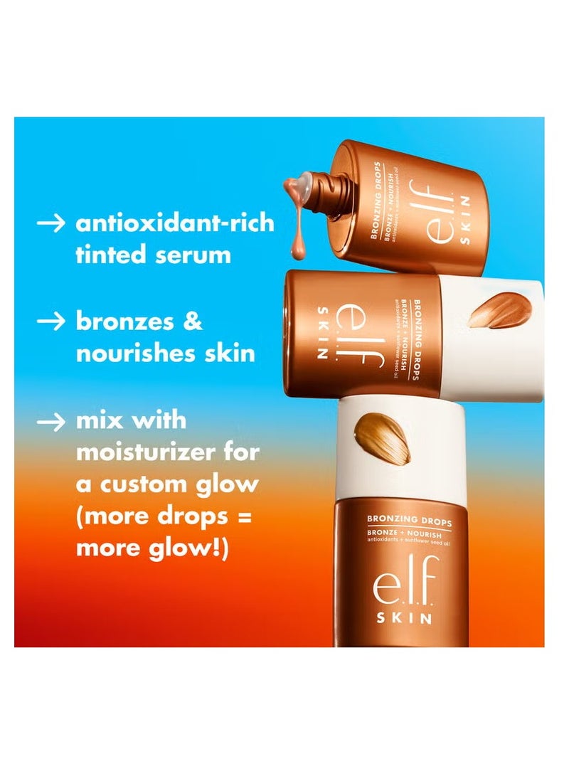 elf Tinted nourishing serum for glowing, radiant skin - pure copper gold - Image 3