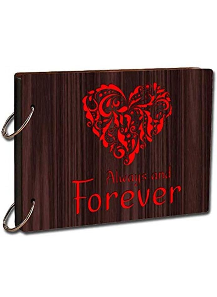 Generic PITAMBARA TRADERS presents the Natural Wood Elegance Handcrafted Wooden Photo Album an exquisite way to preserve your cherished memories 81  - Image 1