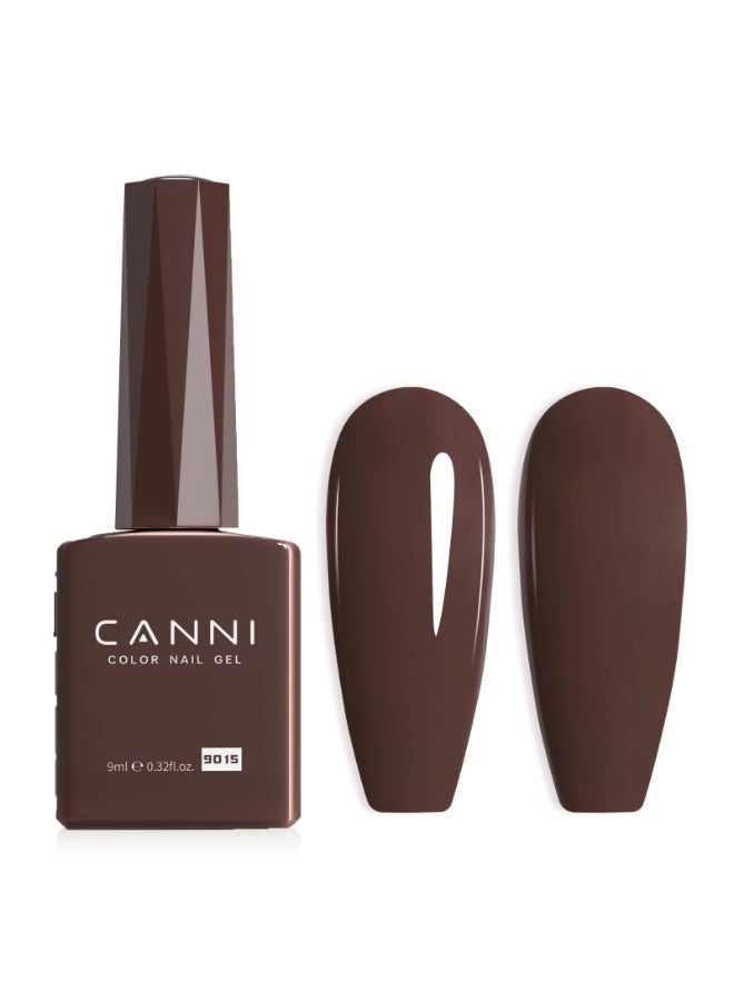 CANNI Brown Gel Nail Polish 1Pcs Dark Brown Gel Polish Chocolate Coffee Color High Gloss Soak Off U V Nail Manicure Salon DIY - Image 2